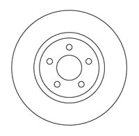 NF PARTS Тормозной диск 209305NF